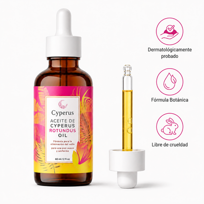 Aceite botánico anti-crecimiento |     Alternativa natural a los láseres